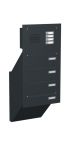 Knobloch Briefkastenanlage MD41-OR, Farbe: RAL 7016 Anthrazitgrau glatt matt
