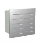 Knobloch Briefkastenanlage TS100-G-E, Farbe: Edelstahl