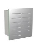 Knobloch Briefkastenanlage TS110-G-E, Farbe: Edelstahl