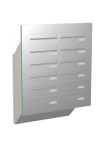 Knobloch Briefkastenanlage TS120-S-E, Farbe: Edelstahl