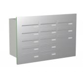 Knobloch Briefkastenanlage TS130-G-E, Farbe: Edelstahl