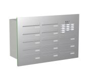 Knobloch Briefkastenanlage TS132-G-E, Farbe: Edelstahl