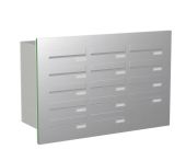 Knobloch Briefkastenanlage TS140-G-E, Farbe: Edelstahl