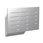Knobloch Briefkastenanlage TS140-S-E, Farbe: Edelstahl