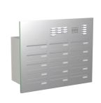 Knobloch Briefkastenanlage TS151-G-E, Farbe: Edelstahl