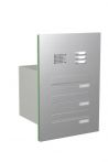 Knobloch Briefkastenanlage TS32-G-E, Farbe: Edelstahl
