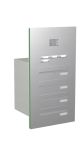 Knobloch Briefkastenanlage TS42-G-E, Farbe: Edelstahl
