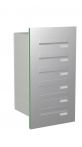 Knobloch Briefkastenanlage TS60-G-E, Farbe: Edelstahl