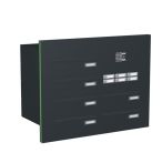 Knobloch Briefkastenanlage TS63-G, Farbe: RAL 7016 Anthrazitgrau glatt matt