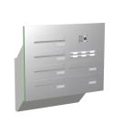 Knobloch Briefkastenanlage TS63-S-E, Farbe: Edelstahl