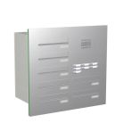 Knobloch Briefkastenanlage TS71-G-E, Farbe: Edelstahl