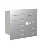 Knobloch Briefkastenanlage TS73-G-E, Farbe: Edelstahl