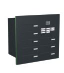 Knobloch Briefkastenanlage TS82-G, Farbe: RAL 7016 Anthrazitgrau glatt matt