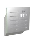 Knobloch Briefkastenanlage TS83-S-E, Farbe: Edelstahl
