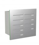 Knobloch Briefkastenanlage TS90-G-E, Farbe: Edelstahl