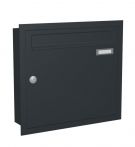 Knobloch Briefkastenanlage UP10-110, Farbe: RAL 7016 Anthrazitgrau glatt matt