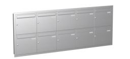 Knobloch Briefkastenanlage UP100-110-E, Farbe: Edelstahl