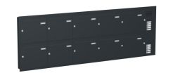 Knobloch Briefkastenanlage UP101-110, Farbe: RAL 7016 Anthrazitgrau glatt matt