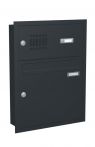 Knobloch Briefkastenanlage UP11-110, Farbe: RAL 7016 Anthrazitgrau glatt matt