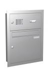 Knobloch Briefkastenanlage UP12-110-E, Farbe: Edelstahl