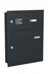 Knobloch Briefkastenanlage UP13-110, Farbe: RAL 7016 Anthrazitgrau glatt matt