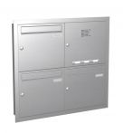 Knobloch Briefkastenanlage UP32-110-E, Farbe: Edelstahl