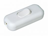 Kopp Schnurzwischenschalter Wippe - Weiß