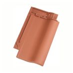 Koramic ALEGRA 15 Flächenziegel Sturmfix naturrot - Tondachziegel