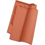 Koramic KARTHAGO 14 Flächenziegel Sturmfix naturrot - Tondachziegel