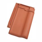 Koramic ALEGRA 10e Flächenziegel Sturmfix naturrot - Tondachziegel