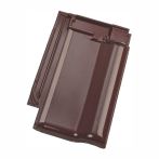 Koramic ALEGRA 10e Flächenziegel Sturmfix Edelengobe edelmaron - Tondachziegel