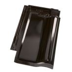 Koramic Alegra 10 Tegelen Flächenziegel (Tondachziegel) | Schwarz glasiert | Wienerberger