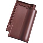 Koramic Alegra 12 Bogen Sturmfix Flächenziegel (Tondachziegel) | Edelrubinrot | Wienerberger