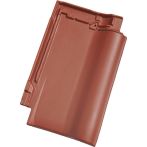 Koramic Alegra 12 Bogen Sturmfix Flächenziegel (Tondachziegel) | Rot engobiert | Wienerberger