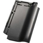 Koramic Alegra 12 Tegelen Flächenziegel (Tondachziegel) | Vulkanschwarz | Wienerberger