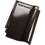 Koramic Alegra 9 Flächenziegel (Tondachziegel) | Edelschwarz | Wienerberger