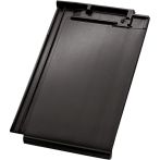 Koramic Plano 11 Flächenziegel (Tondachziegel) | Anthrazit edelengobiert | Wienerberger