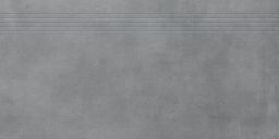 Lasselsberger Stufe 40x80 cm EXTRA DCP84724 dunkelgrau Relief