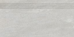 Lasselsberger Rillenplatte 40x80 cm QUARZIT DCP84737 grau matt