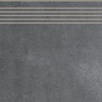 Lasselsberger Stufe 30x30 cm FORM DCP34697 dunkelgrau
