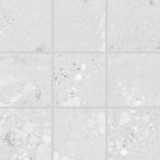 Lasselsberger Bodenfliese Castone 10x10cm weiß-grau matt I DAK11855