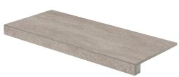 Lasselsberger Stufenformteil Kaamos 40x80cm beige-grau matt I DCF84589
