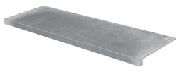 Lasselsberger Stufenformteil Rebel 30x120cm dunkelgrau matt I DCFVD742