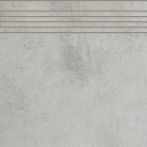 Lasselsberger Stufe Form 30x30cm grau matt I DCP34696