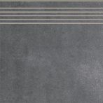 Lasselsberger Stufe Form 30x30cm dunkelgrau matt I DCP34697