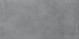 Lasselsberger Stufe Extra 40x80cm dunkelgrau matt I DCP84724