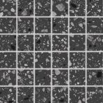 Lasselsberger Mosaik Porfido 30x30cm schwarz matt/glänzend I DDM05812