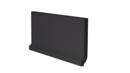 Lasselsberger Hohlkehlsockel Taurus Color 20x8cm schwarz matt I TSPF6019