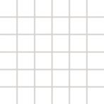 Lasselsberger Mosaik Up 30x30cm weiß glänzend I WDM05000