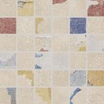Lasselsberger Mosaik Betonico 30x30cm mehrfarbig matt I WDM05797